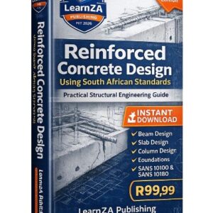 reinforced concrete design using south african standards – practical structural engineering guide (2026 edition)